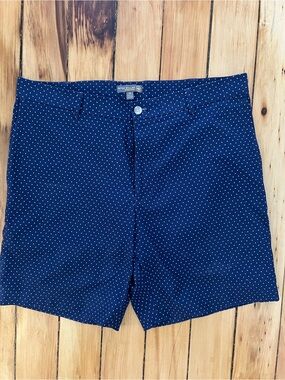 Peter Millar Navy with White Microdot Men’s Shorts size 34